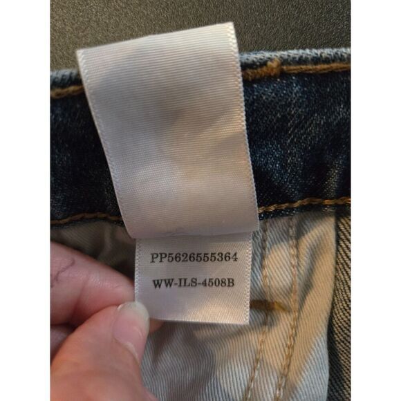 Everlane Women's Original Cheeky Jean Distressed with Raw Hem Size 33 Reg - Picture 7 of 11